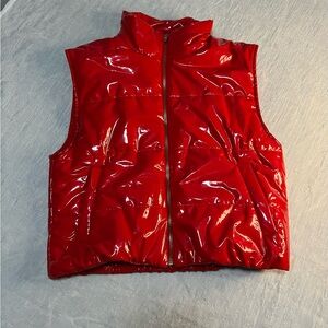 Red Puffer Vest